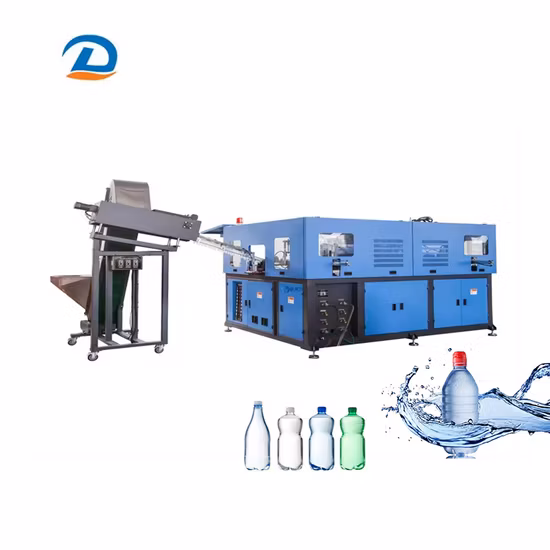 Автоматическая 9-полая пластиковая бутылка для минеральной воды для домашних животных, контейнер-цистерна, выдувная выдувная форма, формовочное производство, литье, производство преформ, оборудование для воздуходувки