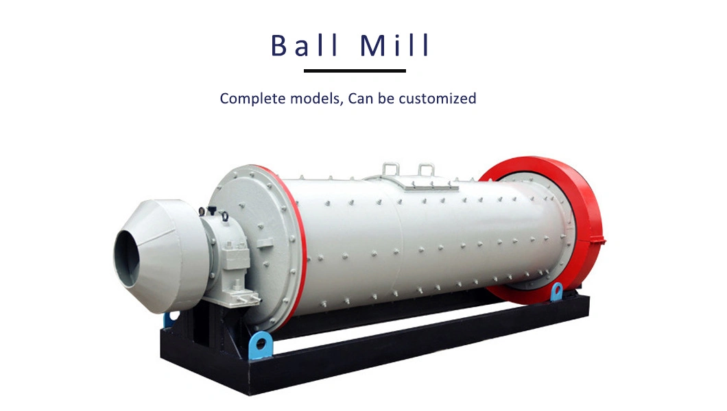 AC Motor Ceramic Grinding Ore Powder Ball Mill Mineral Processing Grinding Machine