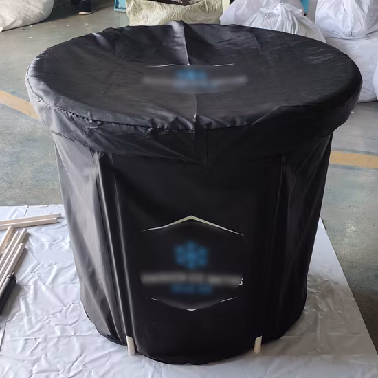 Надувная складная ванна для ног из ПВХ для спортсменов, портативная восстановительная ванна с ледяной водой